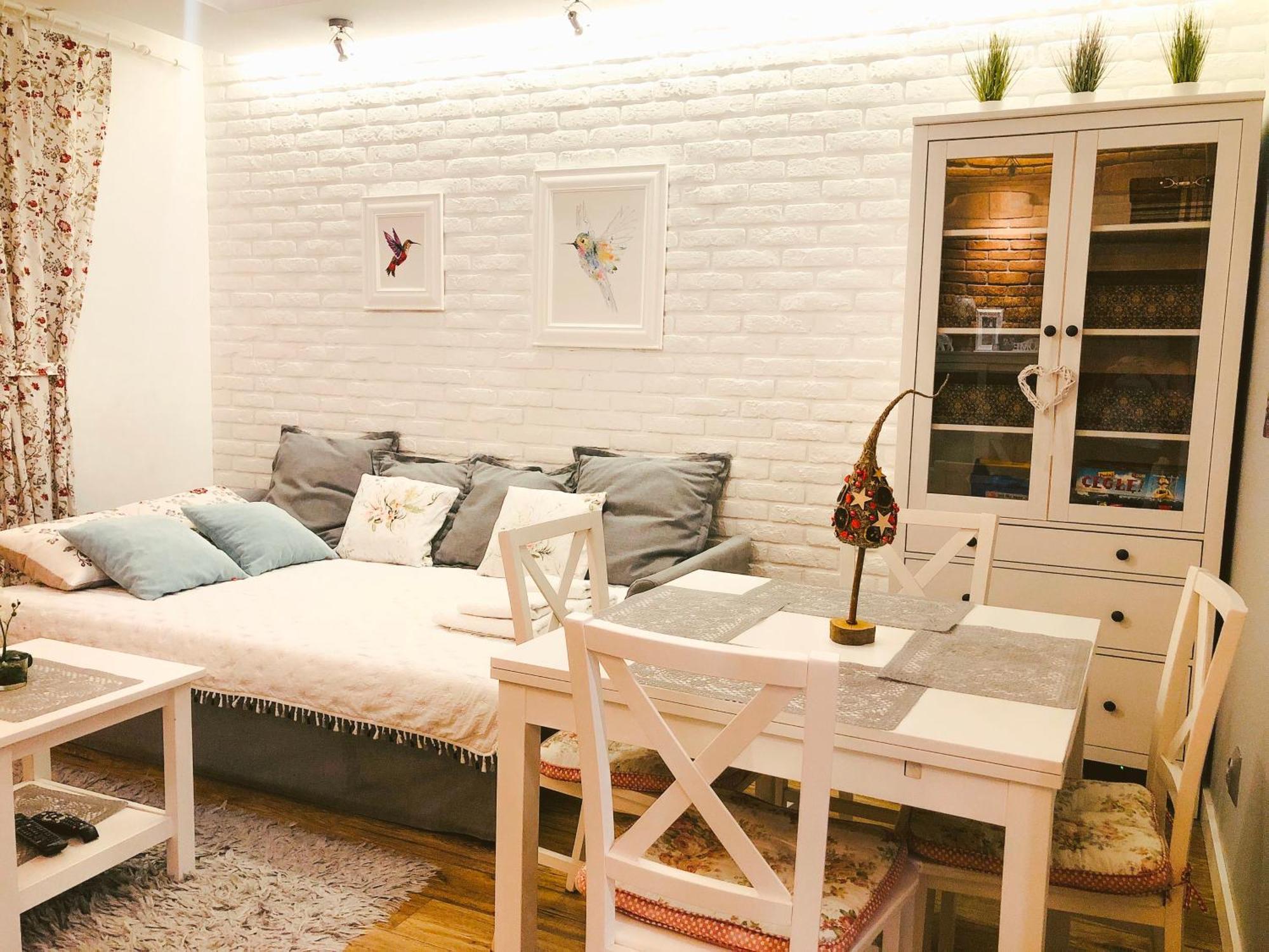 Apartament Luscinia Z 2 Sypialniami 크라쿠프 객실 사진